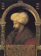 Portrait of the Ottoman sultan Mehmed the Conqueror